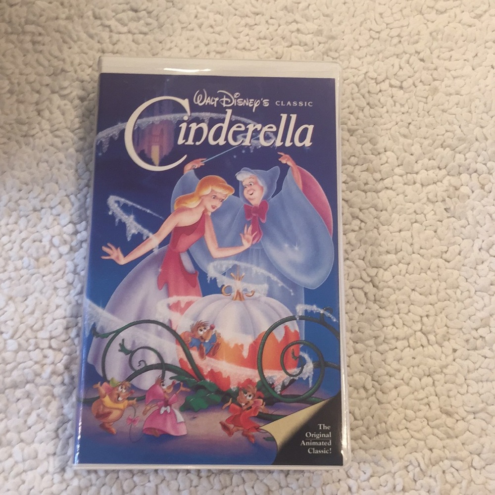 Cinderella Vhs Rare